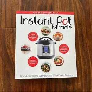 NEW Instant Pot Miracle Cookbook Soft Cover